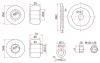 SAT ST-MR465868 Сайлентблок растяжки Pajero IO/PAJERO PININ