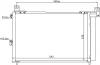 SAT STMZ103940 Радиатор кондиционера MAZDA BT50 06-