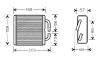 SAT STMZ213950 Радиатор отопителя салона MAZDA 323 89-94
