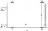 SAT STPG113940 Радиатор кондиционера Citroen Berlingo 08-16 / C4 04-11 / Peugeot 308 07-15 / Citroen Grand C4 Picas