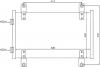 SAT ST-PG94-394-0 Радиатор кондиционера CITROEN JUMPER/FIAT DUCATO/PEUGEOT BOXER 94-