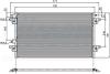 SAT STRN023940 Радиатор кондиционера RENAULT LAGUNA 01-07VEL SATIS 02-