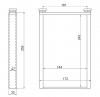 SAT ST-TY12-395-0 Радиатор печки