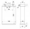 SAT STTY883950 Радиатор отопителя салона TOYOTA LAND CRUISER 80 90-98HONDA ODISSEY RA1 95-99