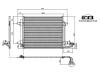 SAT STVW653940 Радиатор кондиционера VOLKSWAGEN TOURAN 03-CADDY 04-