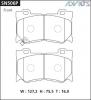 ADVICS SN506P Дисковые тормозные колодки ADVICS