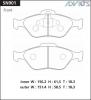 ADVICS SN901 Дисковые тормозные колодки ADVICS