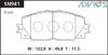 ADVICS SN941 Дисковые тормозные колодки ADVICS