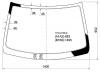 XYG 1118 LFW/X Стекло лобовое в клей LADA KALINA 1118 4D 2004-