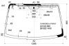 XYG 3016AGNBLA LFW/H/X Стекло лобовое  в клей CHEVROLET LACETTI  2004-