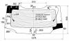 XYG 3355BGSE RW/H/X Стекло заднее (крышка багажника) с обогревом FIAT STILO 03- 5D WGN