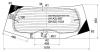 XYG 3567BGSMA RW/H/X Стекло заднее (крышка багажника) с обогревом FORD GALAXY 2006-