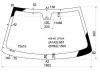 XYG 406-4D LFW/X Стекло лобовое в клей PEUGEOT 406 4D SEDAN 5D WGN 1995-2001