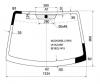 XYG 4422AGNBL LFW/X Стекло лобовое в клей KIA PICANTO/ MORNING 5D HATCHBACK 04-
