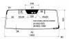 XYG 5327AGNBLAHM1B LFW/W/X Стекло лобовое с обогревом в резинку MERCEDES-BENZ G-CLASS W463 G500 80- 3/5D