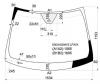 XYG 5363AGSMVZ LFW/X Стекло лобовое в клей MERCEDES-BENZ R-CLASS W251 05-