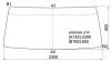 XYG 5429AGN LFW Стекло лобовое в резинку MERCEDES BENZ ACTROS TRUCK 1996-