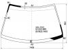 XYG 55N LFW/X Стекло лобовое в клей SUBARU IMPREZA 92-00 4/5D