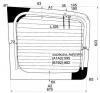 XYG 6022BGSVL RW/LH/H/X Стекло заднее (распашной двери) левое с обогревом RENAULT TRAFIC/OPEL VIVARO/NISSAN PRIMASTAR 01-
