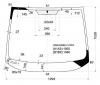 XYG 6283AGNBLV LFW/X Стекло лобовое в клей OPEL ZAFIRA/SUBARU TRAVIQ 98-04