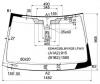 XYG 6294AGSBLMVW2B LFW/X Стекло  лобовое  в  клей  OPEL  VECTRA  C  HB/SED  SIGNUM    2002-