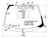 XYG 7257AGNBLMV LFW/X Стекло лобовое в клей RENAULT SCENIC II MPV 2003-
