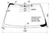 XYG 8305AGN LFW/X Стекло лобовое в клей TOYOTA CALDINA/AVENSIS 97-03 4/5D HBK/WGN