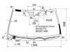 XYG 8371AGSHMV1B LFW/H/X Стекло лобовое с обогревом щеток в клей LEXUS IS250/350 05- 4D