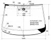 XYG 8577AGSMVW6T LFW/X Стекло лобовое в клей Volkswagen Touran MPV 2003-
