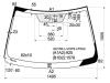 XYG ACV50-L-VCPS LFW/X Стекло лобовое в клей TOYOTA CAMRY ACV50 4D SED 2012-