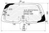 XYG ALFA-156-STW RW/H/X Стекло заднее (крышка багажника) с обогревом ALFA ROMEO 156 5D STW 2000-2006