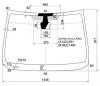 XYG ASTRA-10-VC LFW/X Стекло лобовое в клей OPEL ASTRA J 5D HBK/WGN 10-