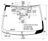 XYG ASTRA-VCSY-10 LFW/X Стекло  лобовое  в  клей  OPEL  ASTRA  J  5D  HBK/WGN  2010-