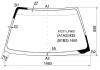XYG AT211 LFW/X Стекло лобовое в клей TOYOTA CALDINA/AVENSIS 1997-2003 4/5D HBK/WGN