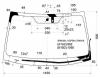 XYG BR9-09-L-VCPSH LFW/H/X Стекло лобовое с обогревом щеток в клей SUBARU LEGACY/OUTBACK 09- 4/5D