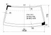 XYG BT50 LFW/X Стекло лобовое в клей MAZDA BT50 / FORD NEW RANGER PICK UP 2007-