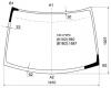 XYG C24 LFW/X Стекло лобовое в клей NISSAN SERENA 99-05