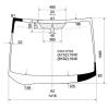 XYG C25-R LFW/X Стекло лобовое в клей NISSAN SERENA/SUZUKI LANDY 05-10