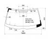 XYG C280 LFW/X Стекло лобовое в клей MERCEDES BENZ C-CLASS W202 93-00 4/5D