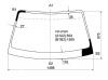 XYG C35 LFW/X Стекло лобовое в клей NISSAN LAUREL 97-02