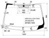 XYG CEED-H3-L-VCP LFW/X Стекло лобовое в клей KIA PROCEED 3D HBK LHD 2006-