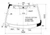 XYG CEED-H5-L-VCP LFW/X Стекло лобовое в клей KIA CEED 5D HBK LHD 2006-