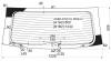 XYG CEED-STW-1H RW/H/X Стекло заднее (крышка багажника) с обогревом KIA CEED 5D WGN 2007-  дорестайл