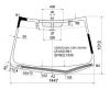 XYG CERATO-09-L-VCP LFW/H/X Стекло лобовое с обогревом щеток в клей KIA FORTE/CERATO 09- 4D