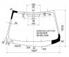 XYG CERATO-09-L-VCP LFW/X Стекло лобовое в клей KIA FORTE/CERATO 09- 4D