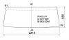 XYG CKA520 LFW Стекло лобовое в резинку NISSAN BIG THUMB A400 TRUCK 90- CONDOR