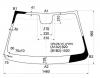 XYG CRUZE-VC LFW/X Стекло лобовое в клей CHEVROLET CRUZE/DAEWOO LACETTI 09-
