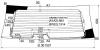 XYG DB09847 RW/H/X Стекло заднее (крышка багажника) с обогревом TOWN&amp;COUNTRY VOYAGER/DODGE CARAVAN MINI VAN 2001-