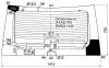 XYG DB10009 RW/H/X Стекло заднее (крышка багажника) с обогревом FORD EXPLORER 4D UTILITY 2002-
