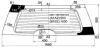 XYG DB11158 RW/H/X Стекло заднее (крышка багажника) с обогревом FORD EXPEDITION 4D UTILITY 2007-2009